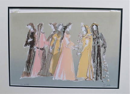 Framed Raul SOLDI (1905-1994): Framed Raul SOLDI (1905-1994) Signed soldi lower right and Numbered IV / IiV Provenance private collection&nbsp;Dimension with frame: 22.5-inch X 27 inch / 57 cm X 69 cmDimension without frame: 1
