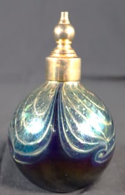 Vintage Art Glass Perfume Bottle