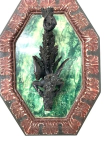 Rare and very beautiful Bronze Door Knocker from ITALY, 16/17th Century