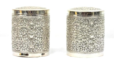 Pair of Vintage  Cigarette Box