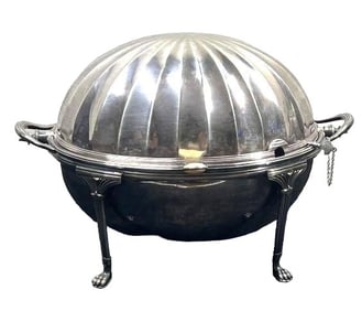 English Silver Plated Breakfast Dish by MAPPIN & WEBB