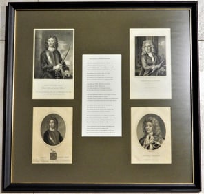 Framed Prints of Vice-Admiral John Benbow