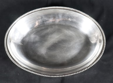 Vintage silver-plated Oval Tray Platter Dish by MAPPIN BROTHERS