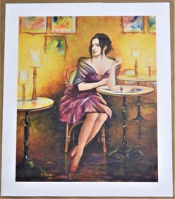 Taras Sidan- Original Giclee on Canvas "Smile"