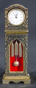 Vintage CD Quartz miniature grandfather clock