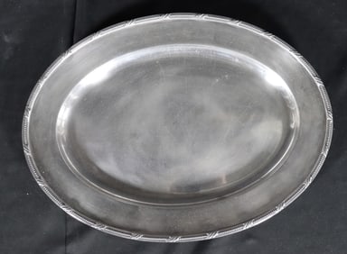 Silver Plated Oval Tray Gorham G M Co