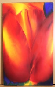 Oil on canvas by JOUMANANA MOURAD and dated 2001