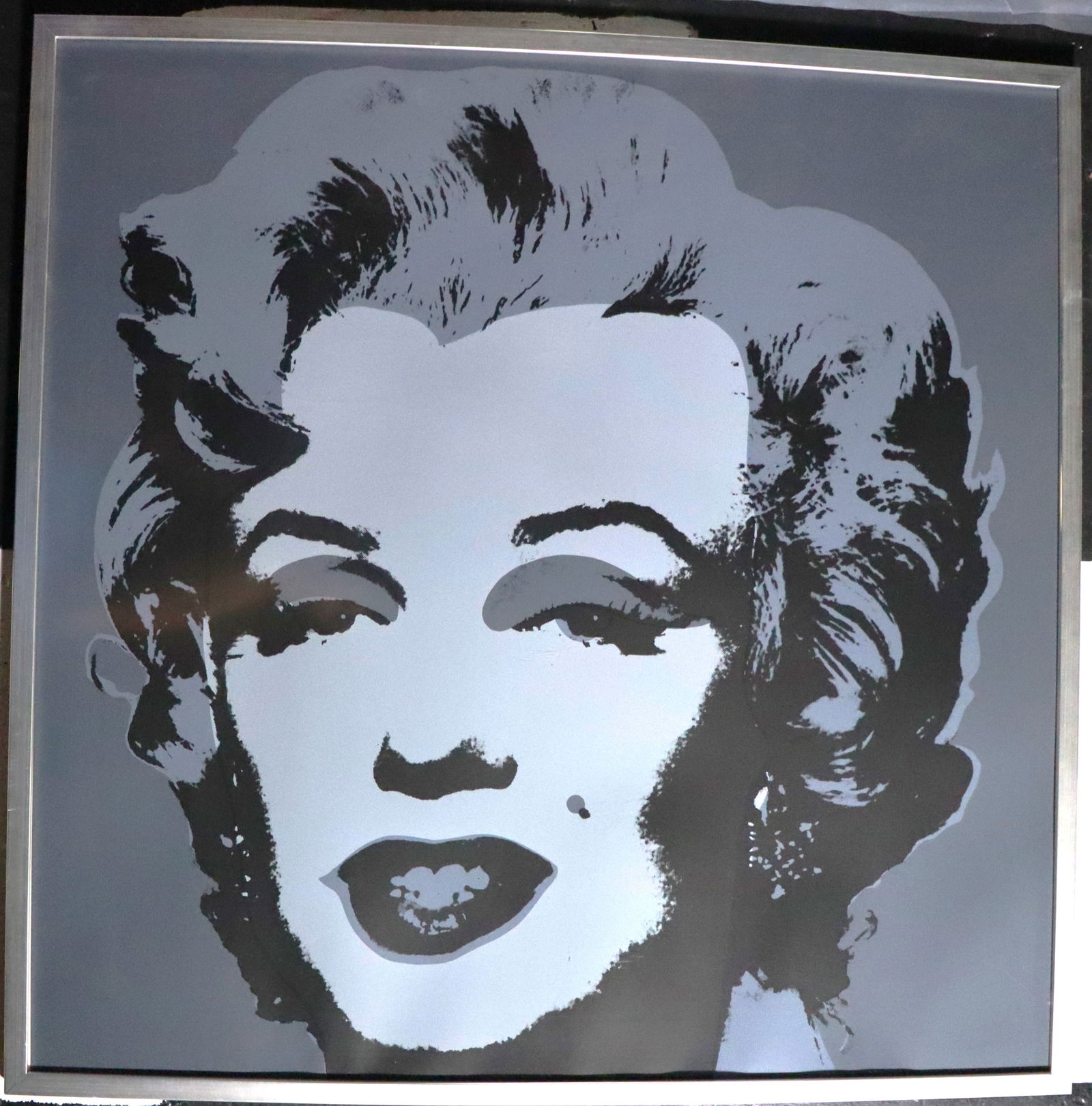 One Fine framed Colored silkscreens print of Sunday B. Morning, Marilyn Monroe (1 of 3)