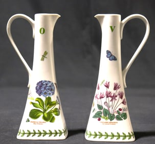 Vintage Portmeirion Botanic Garden Square Oil and Vinegar