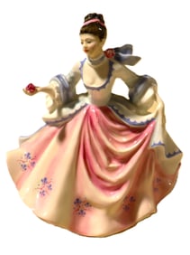 Vintage Porcelain figurine Rebecca by Royal Doulton.