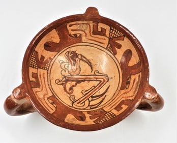Pre-Columbian Pottery Tripod Bowl, Costa Rica.