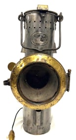 Old Lantern , Locomotive Lighthouse S N C F, French Railway