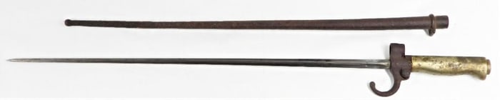 French BAYONET with scabbard