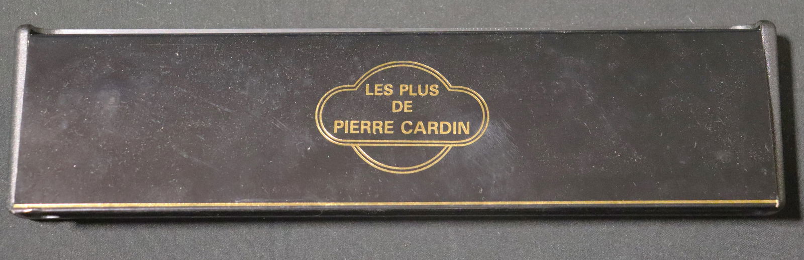 Vintage Pierre Cardin pen and a letter knife set with original box:  Vintage Pierre Cardin pen and a letter knife set with original box, This collection, known as "Les Plus de Pierre Cardin, S