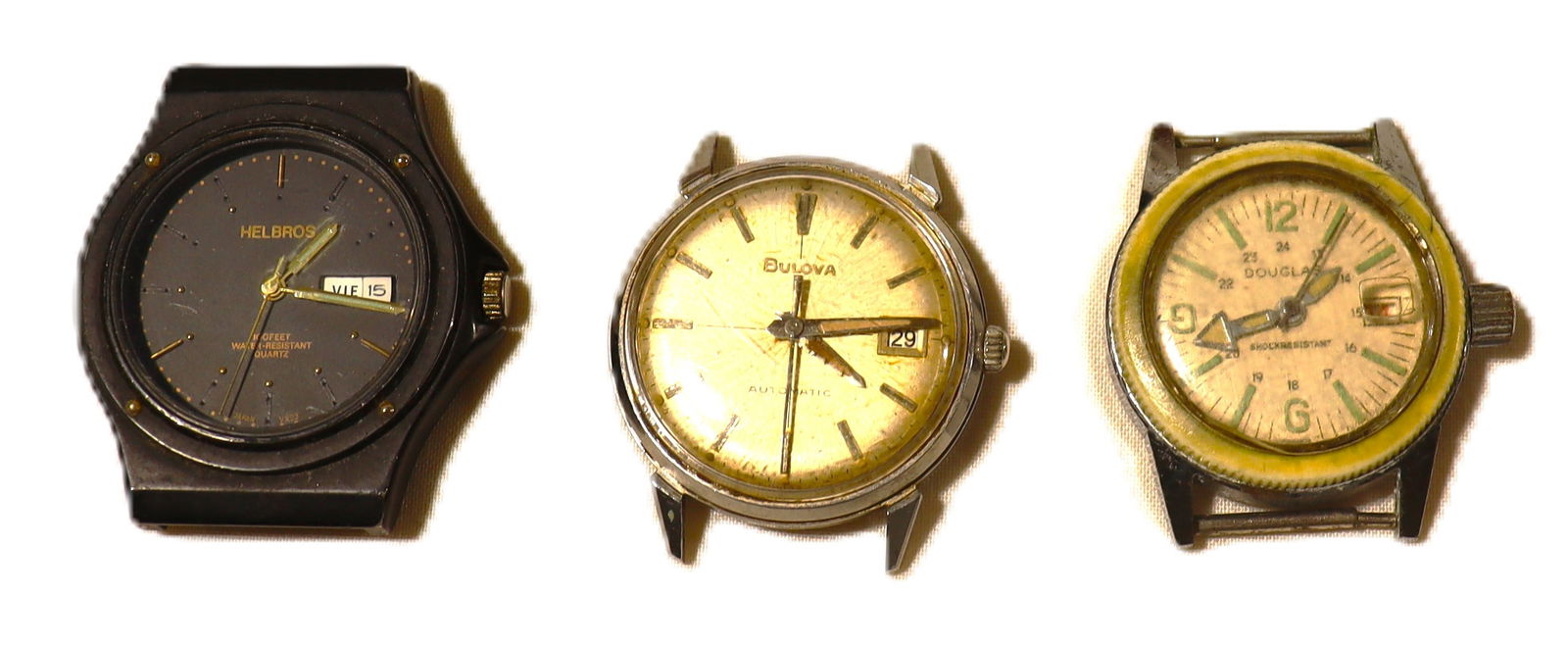 Lot of Three Vintage Watches (1 of 10)