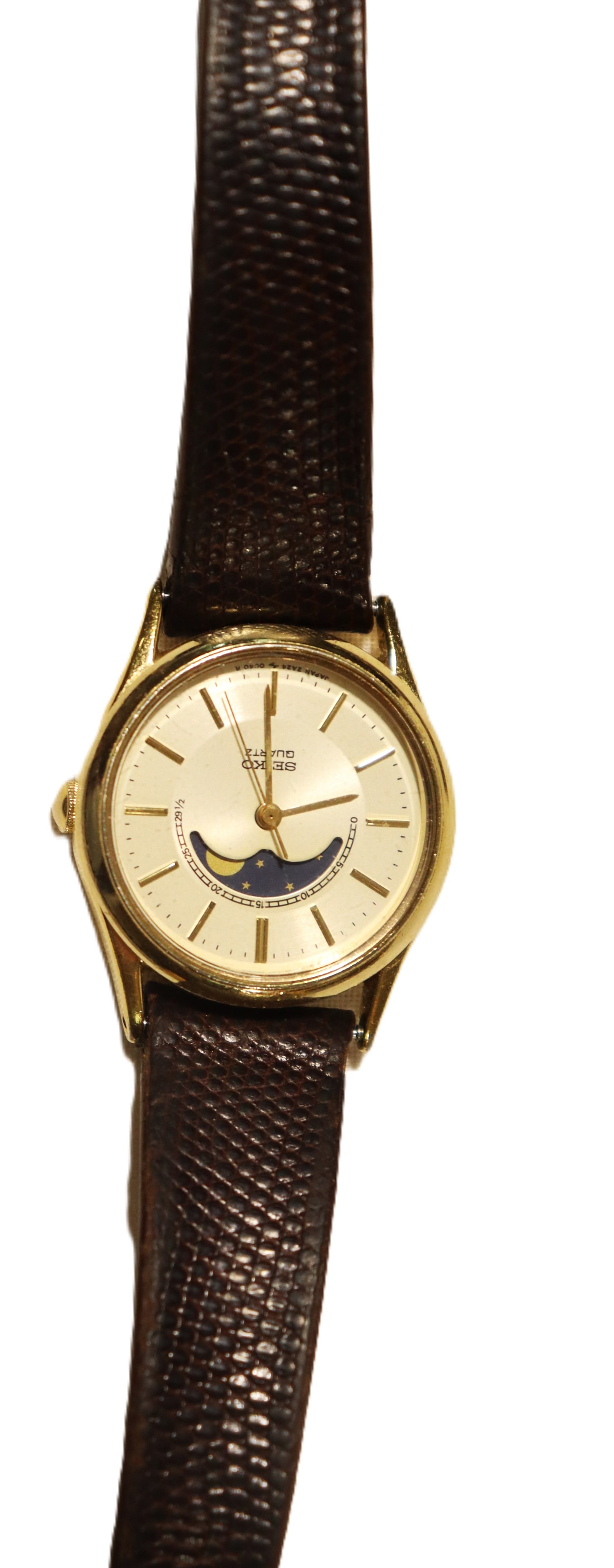 Vintage Seiko Women Moon Phase Quartz watch (1 of 9)