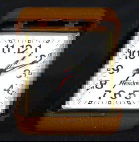 Vintage Westclox Travel Alarm Clock Folding Travel Watch