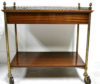 Gilbert POILLERAT (1902-1988) Table with COA