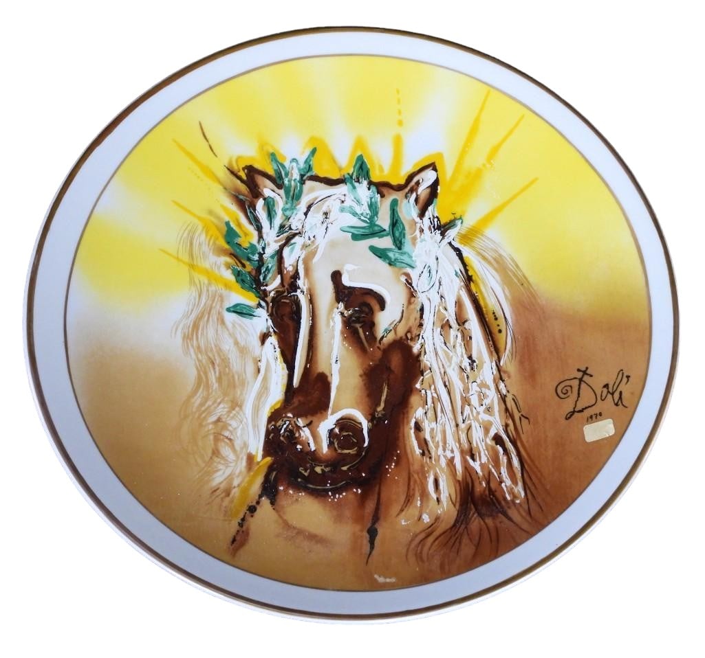 Large Porcelain plate by Salvador Dali (1 of 8)