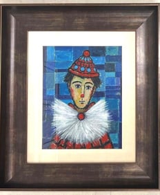 Framed Oil on Cardboard signed Jose MIJARES (1921-2004) Cuban