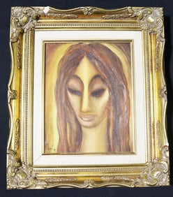 Framed Oil on Canvas signed HECTOR MOLNE