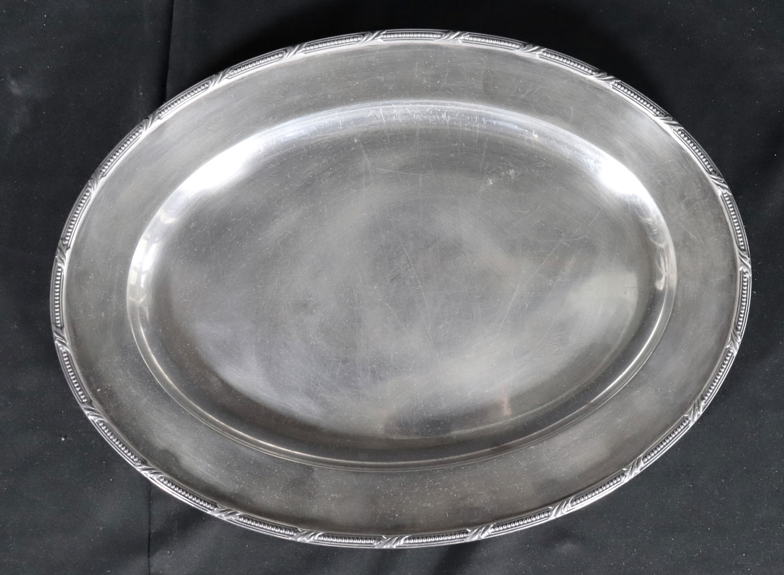 Silver Plated Oval Tray Gorham G M Co (1 of 4)