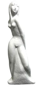Sculpture of Nude Woman signed Chuck Dodson