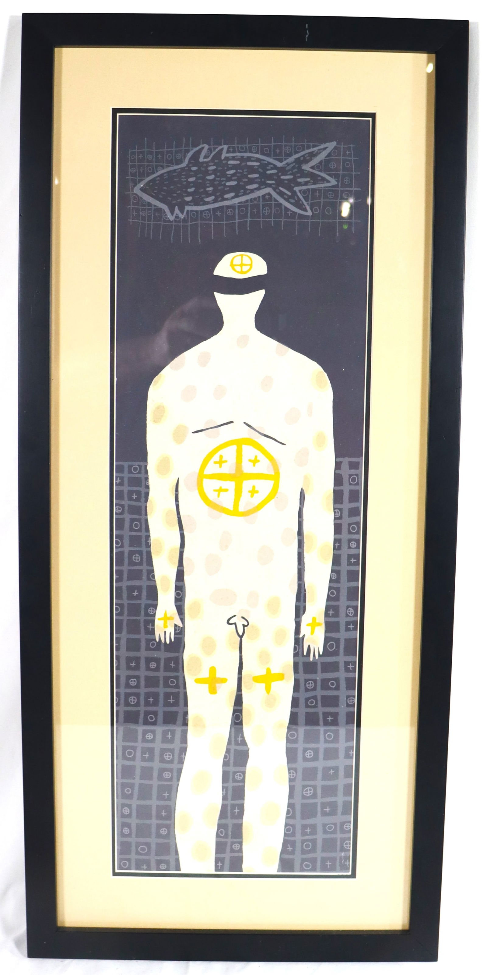 Framed Lithograph in colors by Belkis Ayon Mansu (1 of 6)