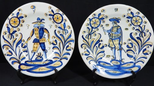 Pair of Ceramic Plate, TALAVERA Spain