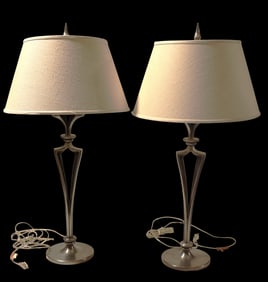 Pair of Table Lamps with Shade.