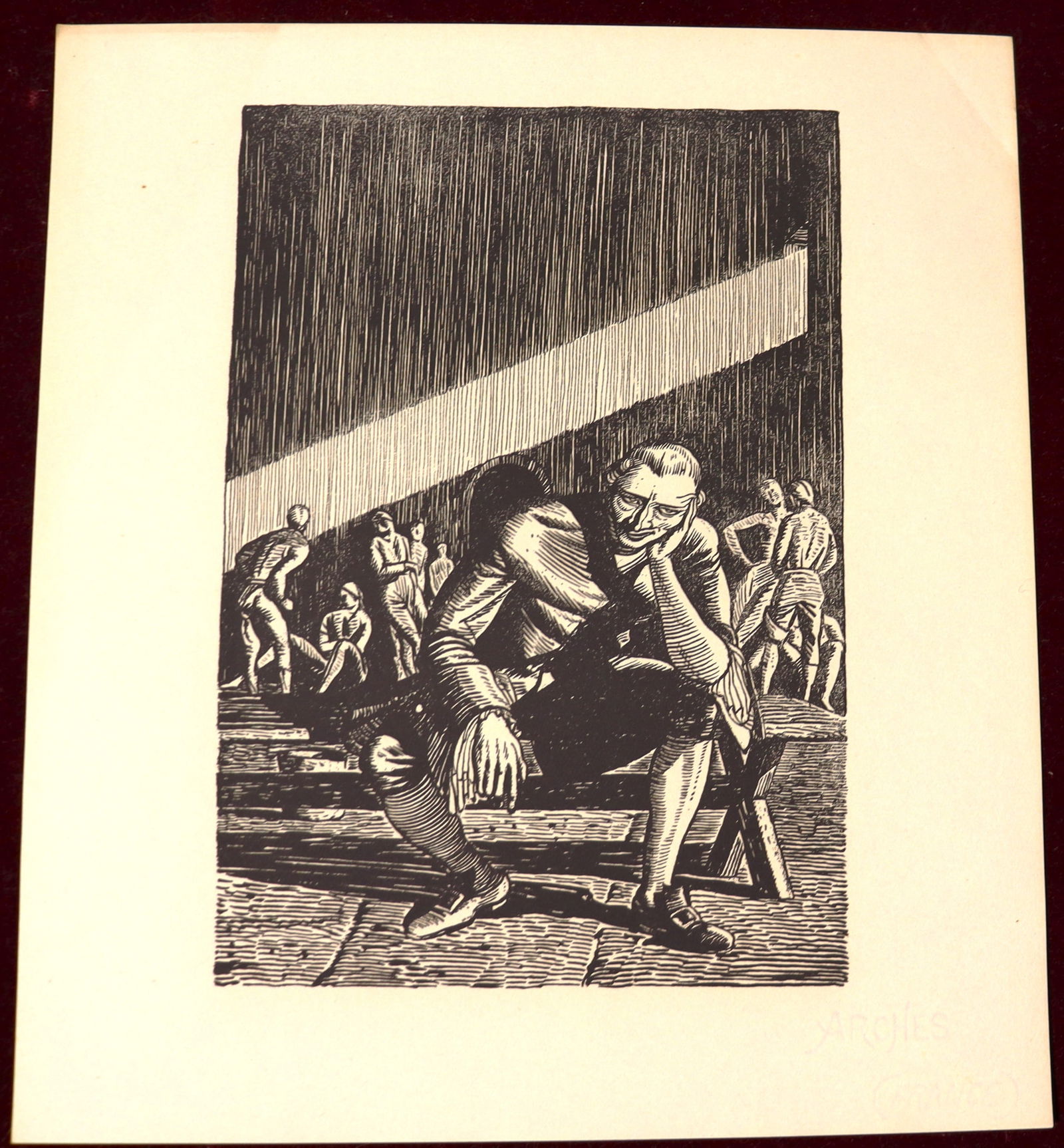 Unframed Casanova print by Rockwell Kent: Unframed Casanova print by Rockwell Kent Rockwell Kent (1882-1971) American artist, illustrator and author. He studied with the influential painters and theorists of his day, including Arthur We