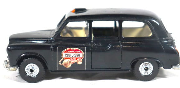 Vintage Corgi Austin London Taxi diecast model car.