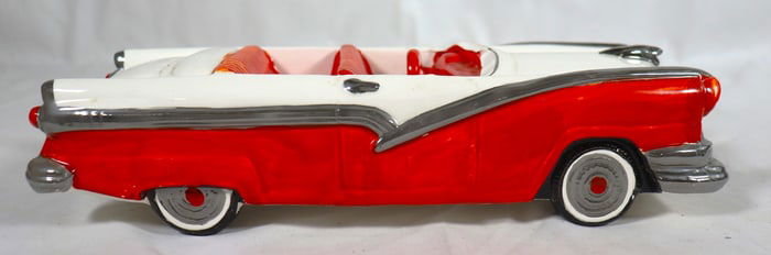 Vintage Ceramic 1956 Ford Fairlane Convertible