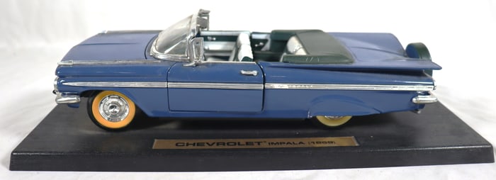 Vintage 1959 Chevrolet Impala convertible.