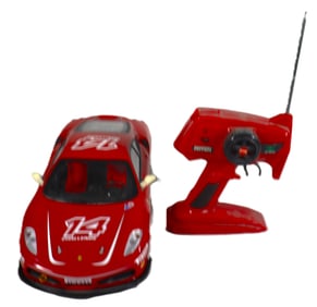 Vintage Ferrari F430 Challenge race car, featuring the number 14. an officially licensed