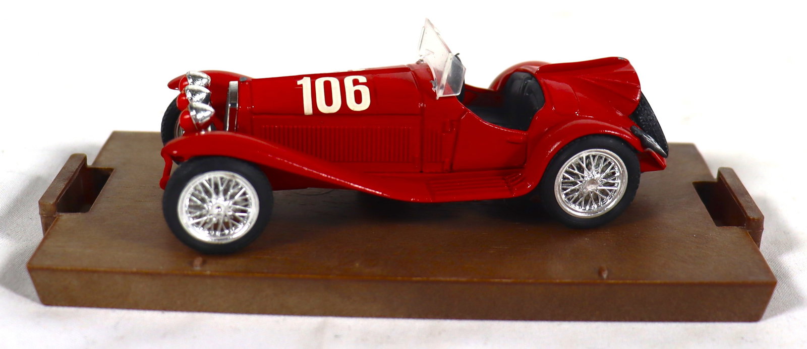 Vintage Brumm 1:43 scale diecast model of the Alfa Romeo 2300 (8C 2300) race car that competed in (1 of 10)