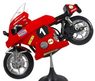 Vintage Polistil 1:15 scale die-cast model of the JAPAUTO 950 SS Honda endurance racer.