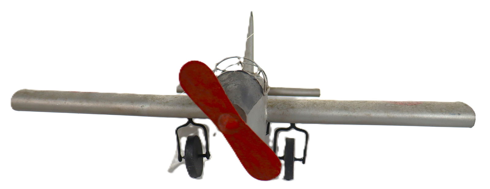 Pottery Barn vintage-style decorative airplane model - 3