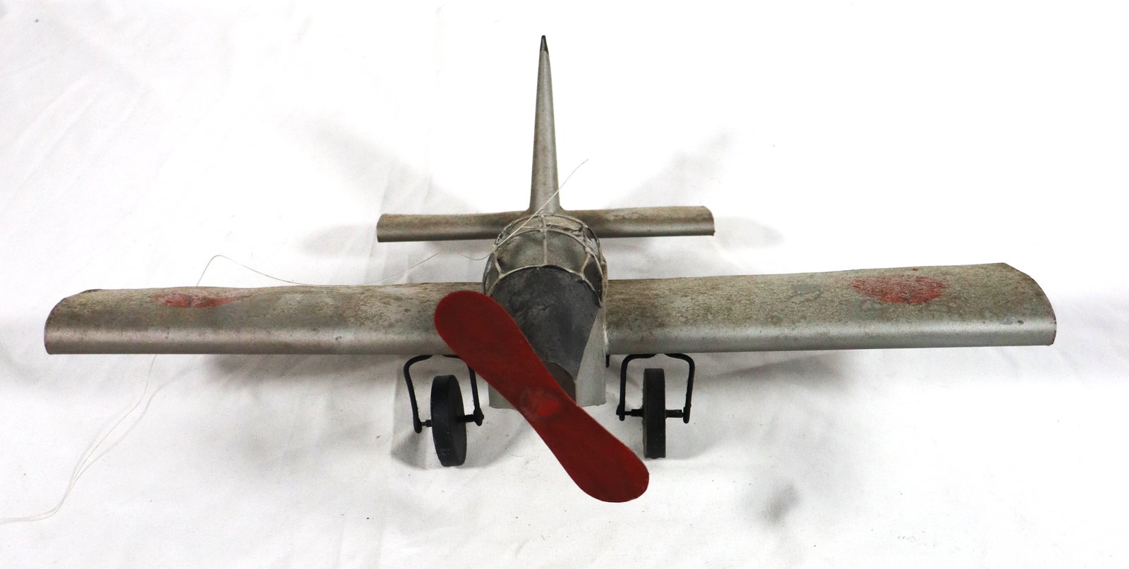 Pottery Barn vintage-style decorative airplane model - 5