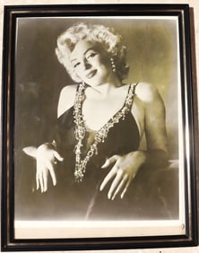 Framed Marilyn Monroe photo