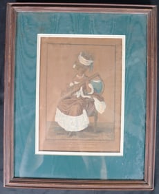 Framed Print after Pierre-Thomas LeClerc (French, 1740–1799)