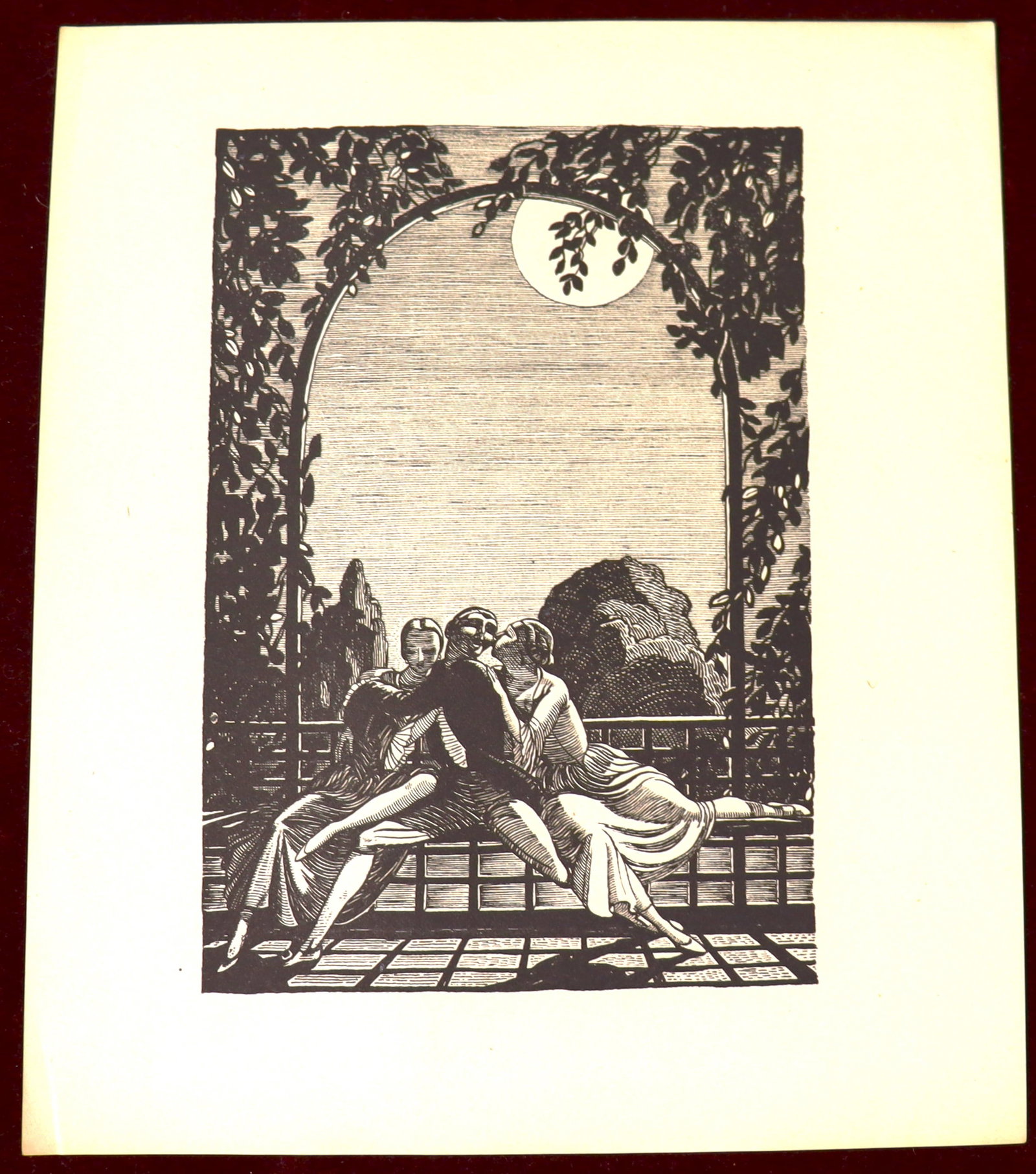 Unframed Casanova print by Rockwell Kent (1 of 3)