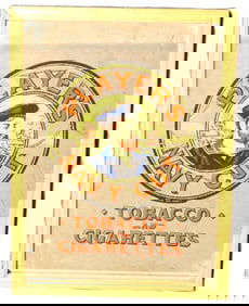 Framed Vintage Player's Navy Cut Mirror Pub Sign