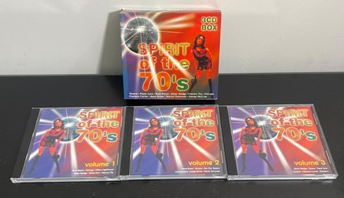 Spirit Of The 70's, Album, Compilation 3 XCD