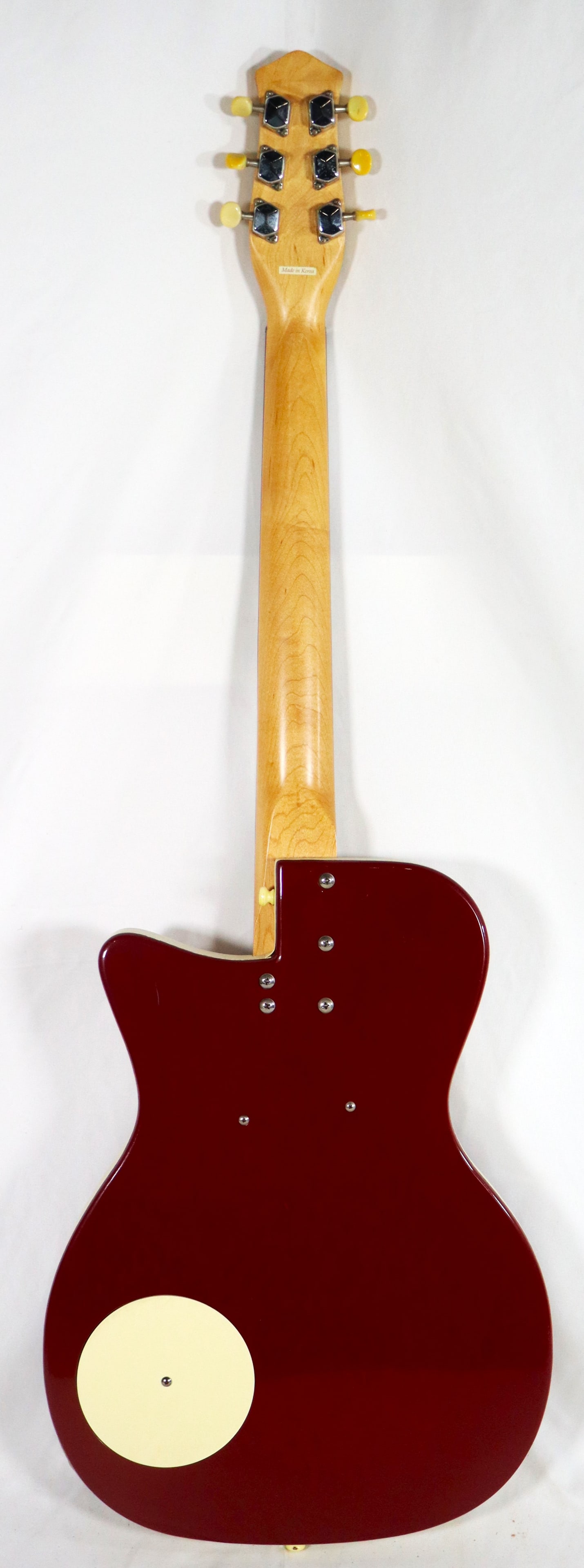 Danelectro Red Solid Body Electric Guitar - 2