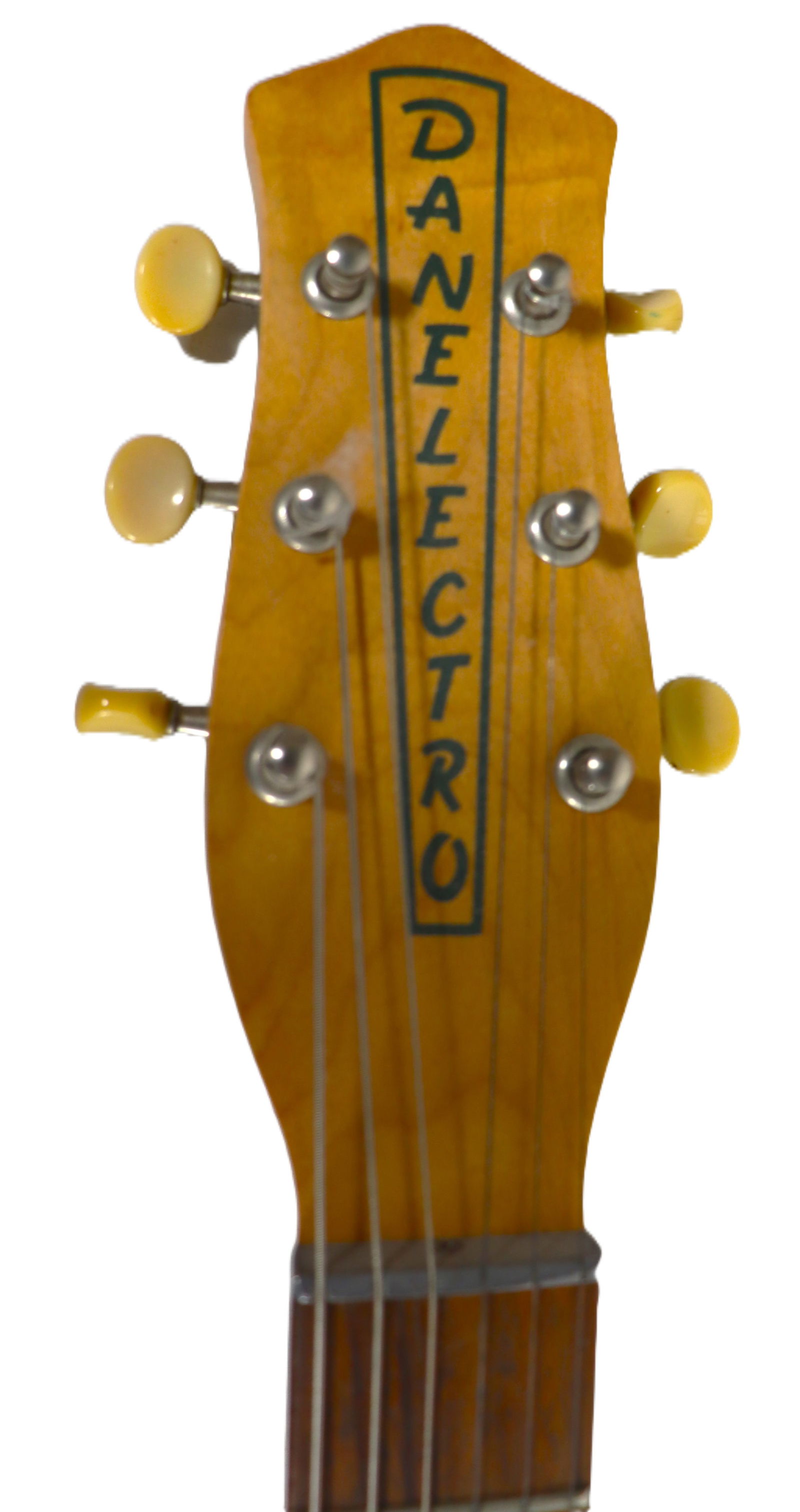 Danelectro Red Solid Body Electric Guitar - 7