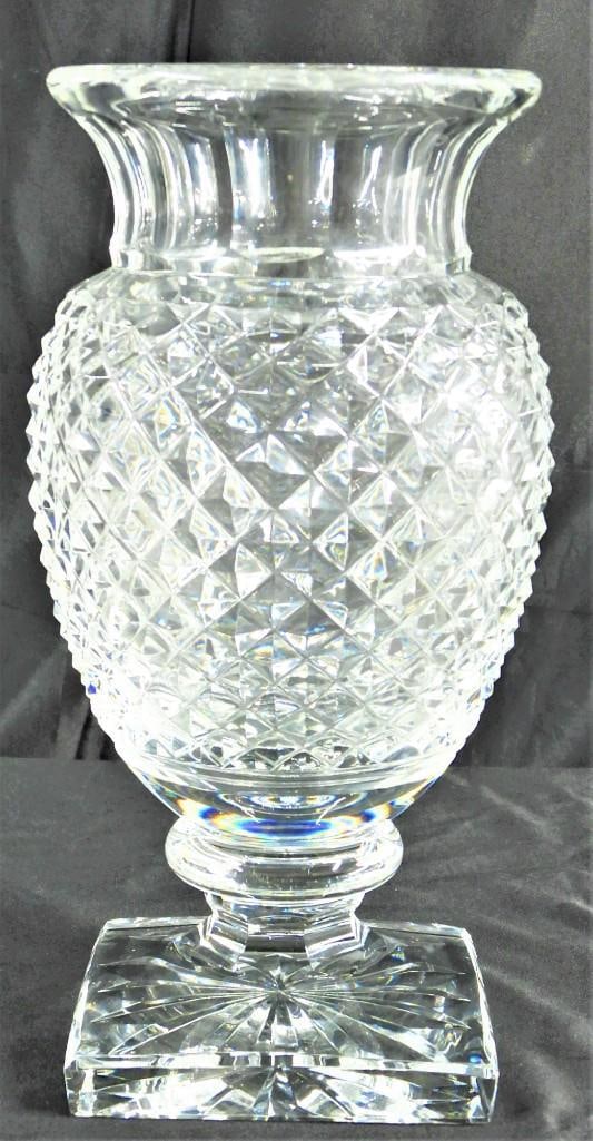 St. Louis Cut French Crystal Medicis Vase (1 of 9)