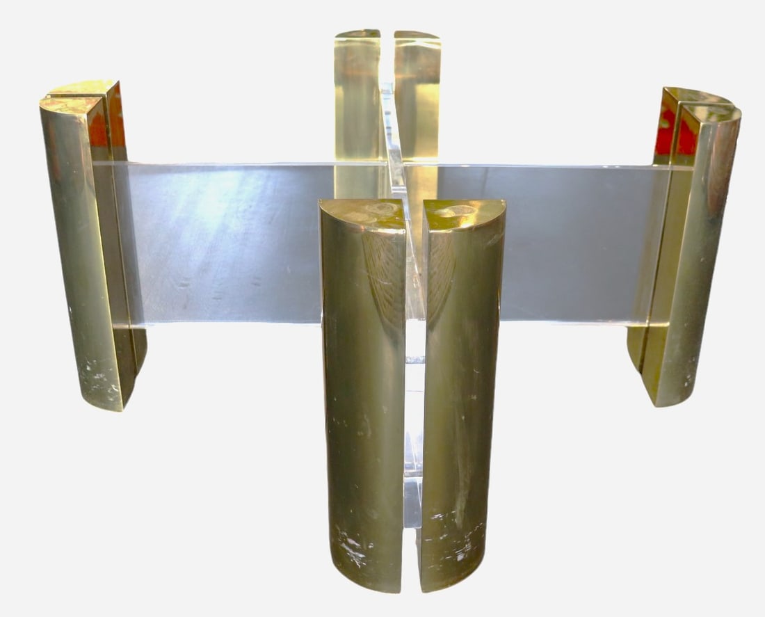 Glass Coffee Table Round Modern - 13