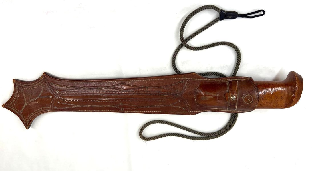 Large Knife with Sheath - 2