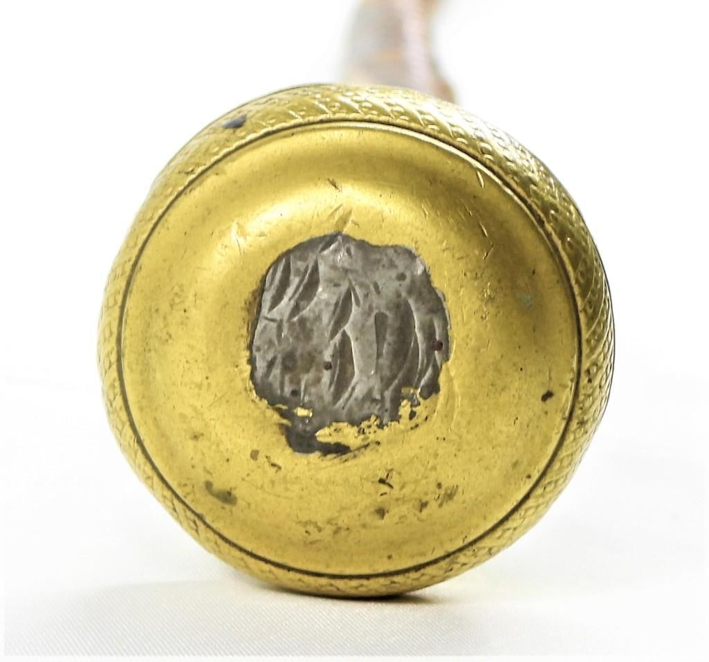 Blackjack cane formerly varnished. - 6